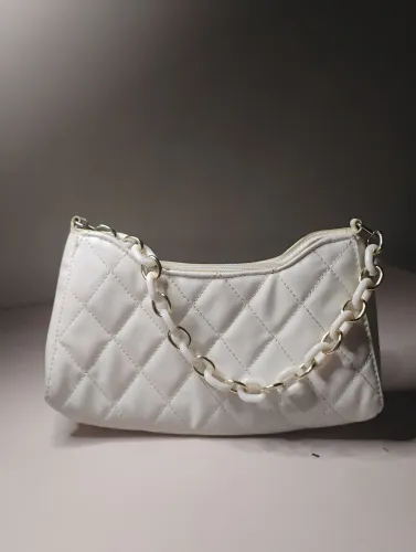 Bolsa De Mão Branca Feminina
