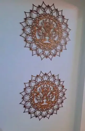 3 MANDALAS MDF