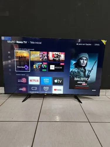 Smart tv mutilaser 50 polegadas led 4k no plástico ainda