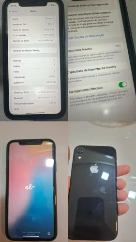 Iphone XR 64GB Preto - Caixa Original - Face ID OK R$ 950,00 (Negociável)