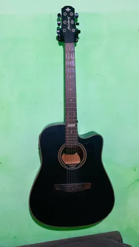 Vendo ou troco Violão Strinberg AF-65C BK - R$ 350,00