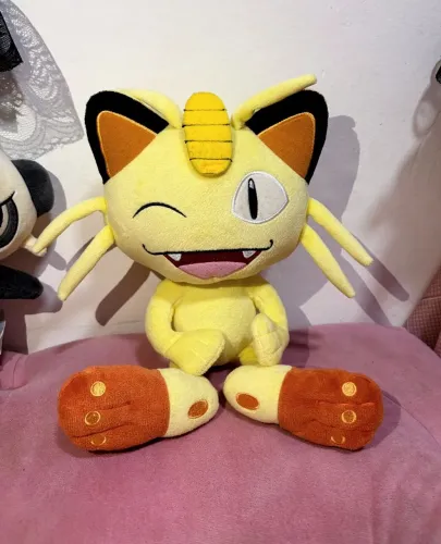 pelúcia do Pokémon Meowth, original 