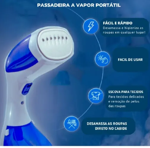 Passadeira a vapor 