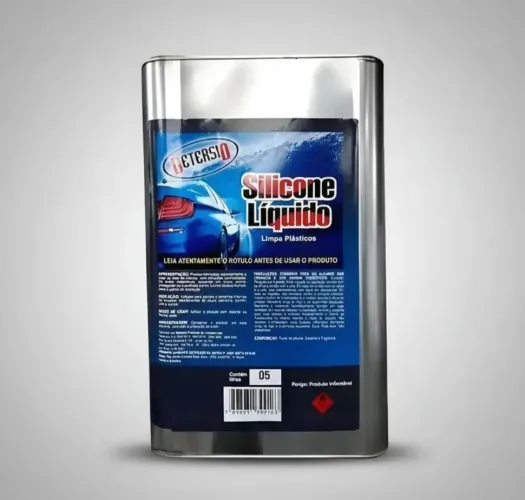 Silicone Líquido Detersid 5L - Brilho Intenso para Plásticos e Borrachas