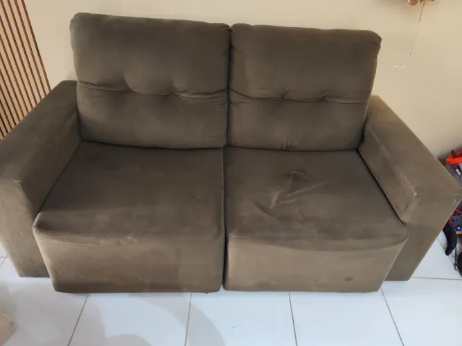 Sofá reclinável
