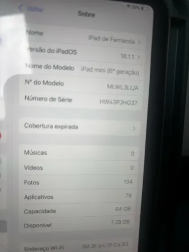 iPad mini (6° geração) 64gb
