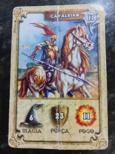 Carta colecionavel Dracomania Elma Chips.