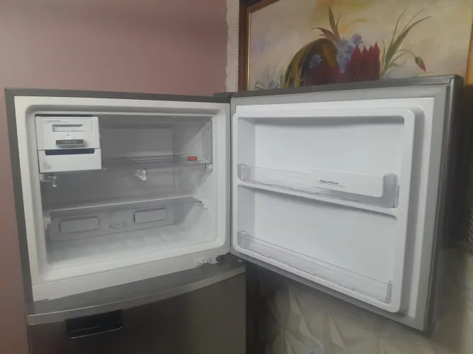Geladeira sem avaria perfeita cinza