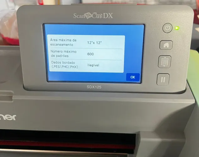 ? VENDO SCANNCUT BROTHER SDX125 - PRONTA PARA USO!