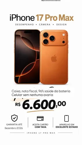 iPhone 17 pro Max