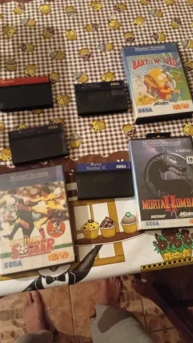Cartuchos Master System 
