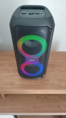 Caixa de Som Heruz Bluetooth Nova