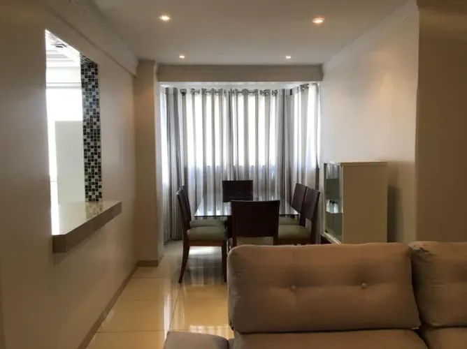 Apto 3Q/2B, Mobiliado, Ar, 2 Garagens, Porcelanato, Armarios, Setor Bueno