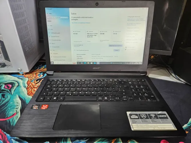 Notebook Acer aspire 2 ryzen 3