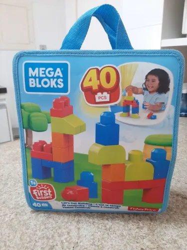Mega blocos 40 peças Fisher Price
