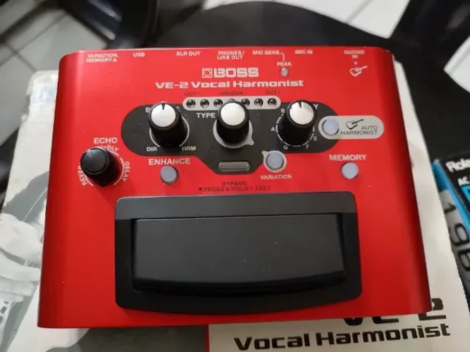 Vocal Harmonist Boss VE-2 - sem trocas!