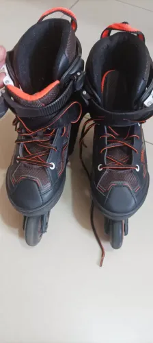 Patins inline - Capacete e Kit proteção - OXELO