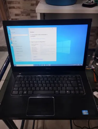 Notebook Dell vostro 3550 / core i5 2340 2.40ghz / 8gb ddr3 / hd320 / tela 15.6 / windows