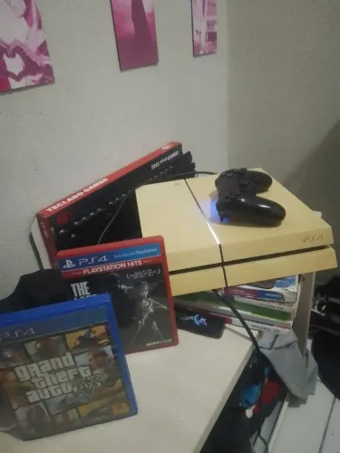 Playstation 4 FAT EDIÇÃO GOLD