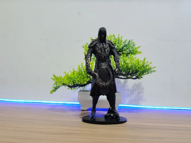 BONECO NOOB SAIBOT MORTAL KOMBAT COLECIONAVEL EM RESINA