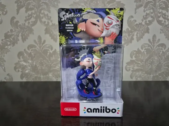 Amiibo Splatoon. Shiver Pasquale Megan. Original Nintendo