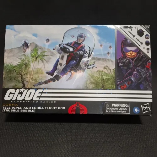 GI JOE CLASSIFIED - TELEVIPER E COBRA FLIGHT