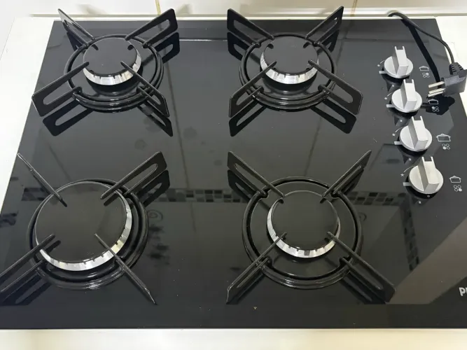 Vendo Cooktop  Philips de 4 bocas em vidro temperado 