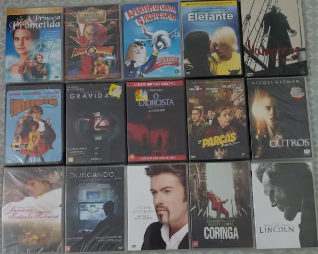 Dvd FILMES.(Originais/NOVOS/Lacrados) - Preços VARIADOS.