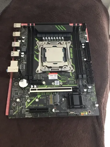 KIT CPU XEON e JIESHUO X99 NUNCA USADO