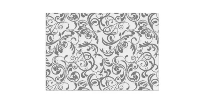 Tecido Adesivo Arabesco Marrom 45cm x 1m Plavitec