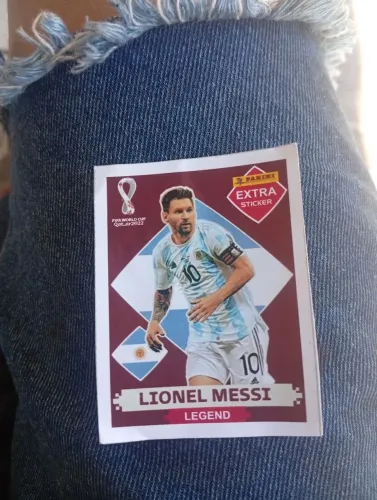 Figurinha do Messi 2022