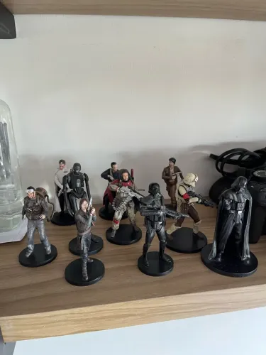 Star Wars Rogue One Disney Store - Set 10 Bonecos Colecionáveis Completo