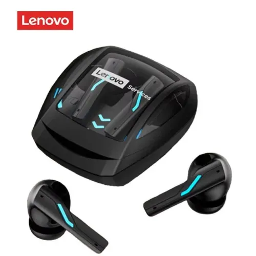 Fone de Ouvido Sem Fio Bluetooth Lenovo GT100 Graves Potentes Som HD Treinos Corrida Cicli