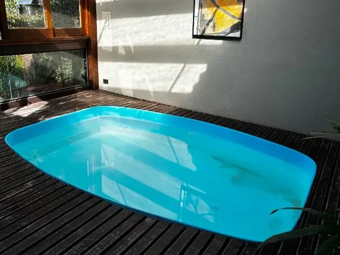 Piscina de fibra 4 mil litros