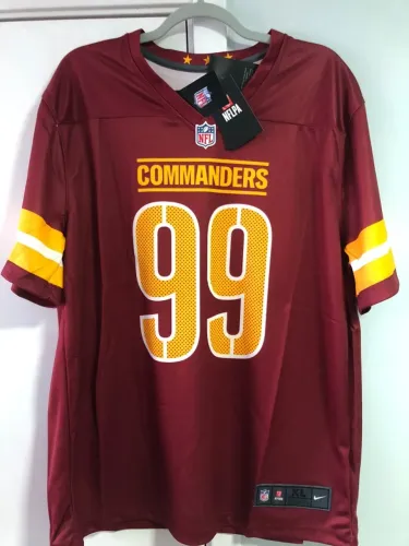 NFL NIKE COMMANDERS OFICIAL PLAYER (NUNCA USADA)