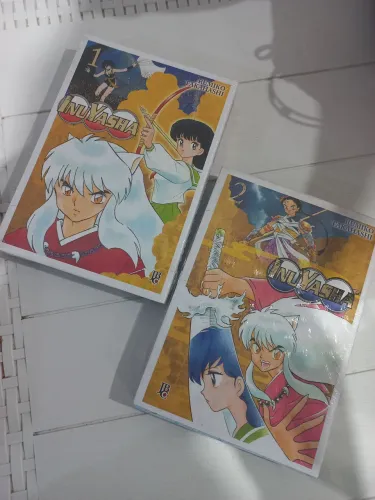 Manga Inuyasha Vol 1 e 2 lacrados. 