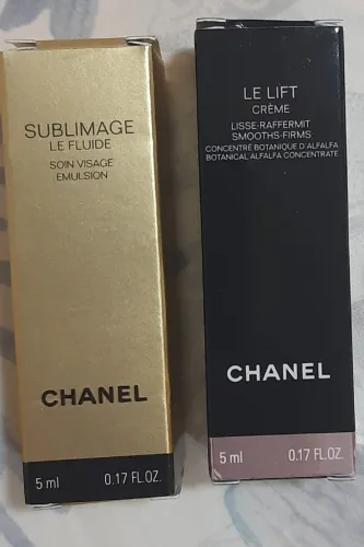 Kit Chanel Sublimage + Le Lift 5ml Originais Novos