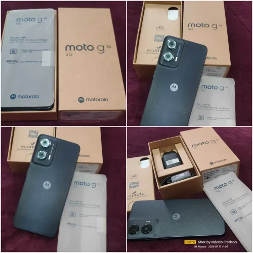 MOTO G35 5G 128GB ACEITO CARTÃO 