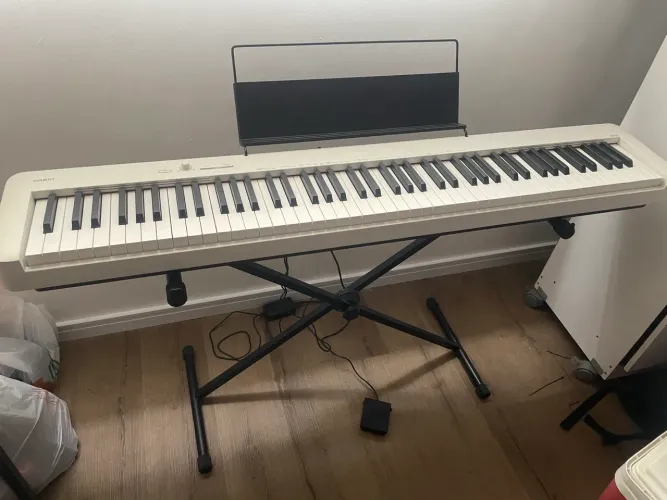 Piano Digital Casio CDP-S110 Branco + suporte