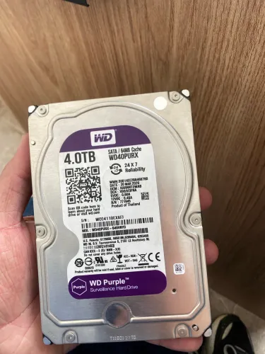 Hd 2tb Wd Purple Cftv Sata 6gb/s Wd20purz Roxo