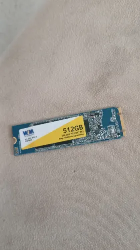 VENDO SSD 512GB NOVO PRA VENDER LOGO