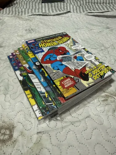 Coleção Clássica Marvel Nova Fase Série Cronológica 1-4 a 9-12 a 16 