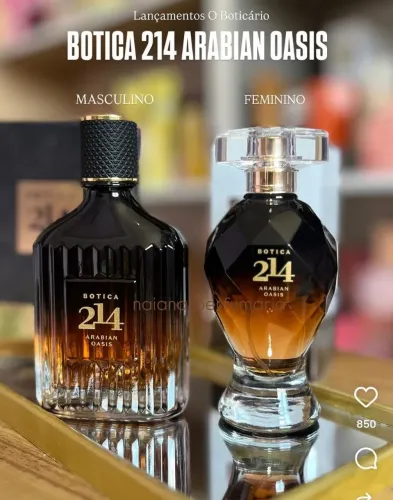 Eau de parfum botica 214 Arábian Oasis