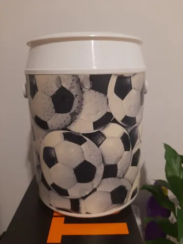 Cooler futebol até 10 latas de 350ml