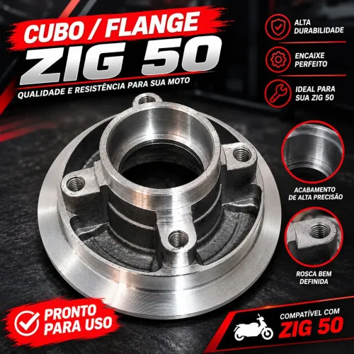 ? CUBO / FLANGE PARA DAFRA ZIG 50 ? NOVO!<br>? Peça nova