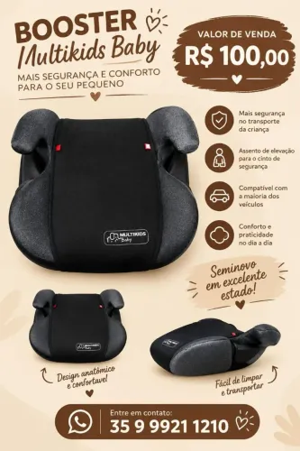 Booster/assento de criança