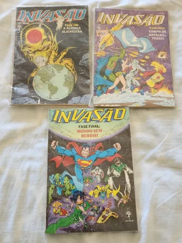 HQ Invasão Completa - Mini-série em 3 edições (Formatinho Abril Jovem)
