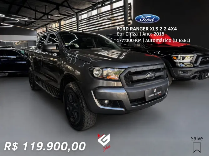 Ford Ranger XLS 2.2 4X4 CD Diesel Aut. 2018