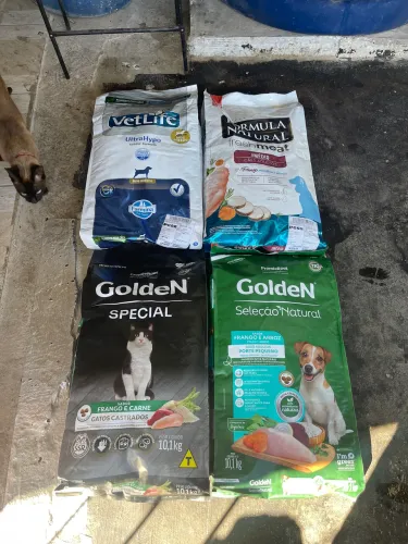 RAÇÃO VETLIFE, NATURA E GOLDEN