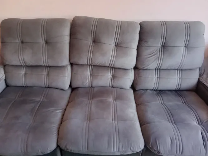 Sofá retrátil 3 lugares